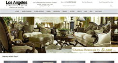 Desktop Screenshot of losangelesfurnitureonline.com